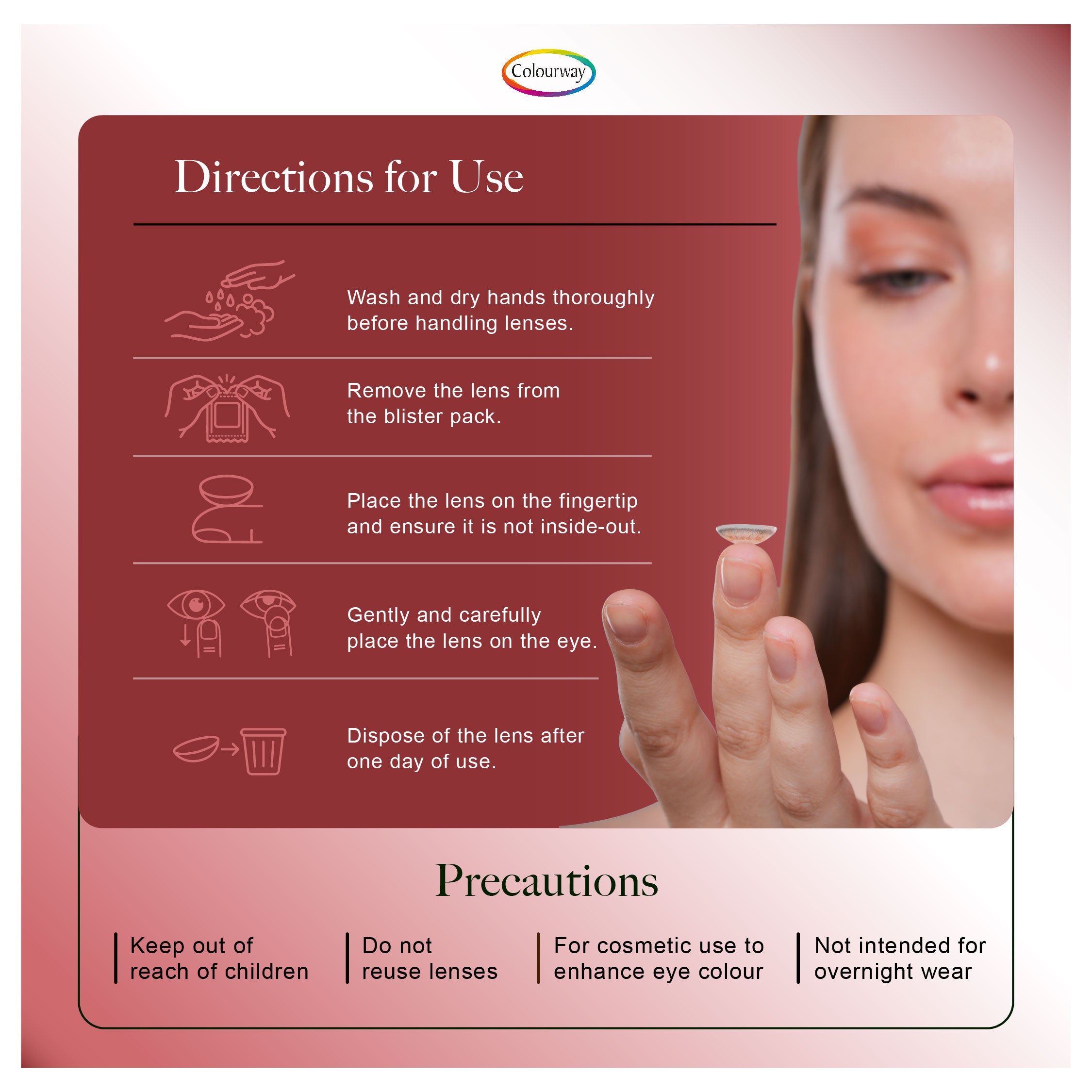 Lumi Hazel Korean One Day Contact Lens (Daily Wear)