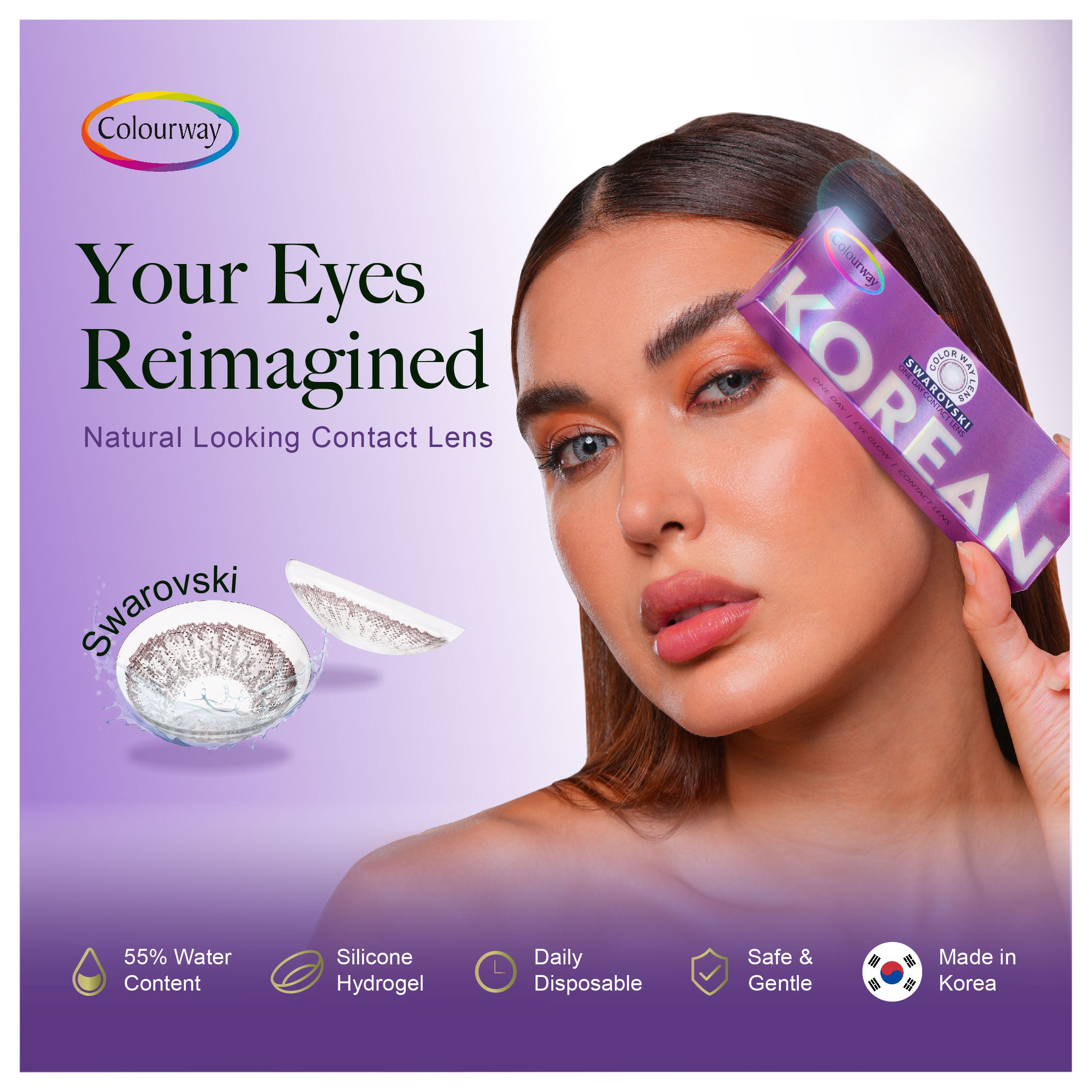 Swarovski Korean One Day Contact Lens (Daily Wear)