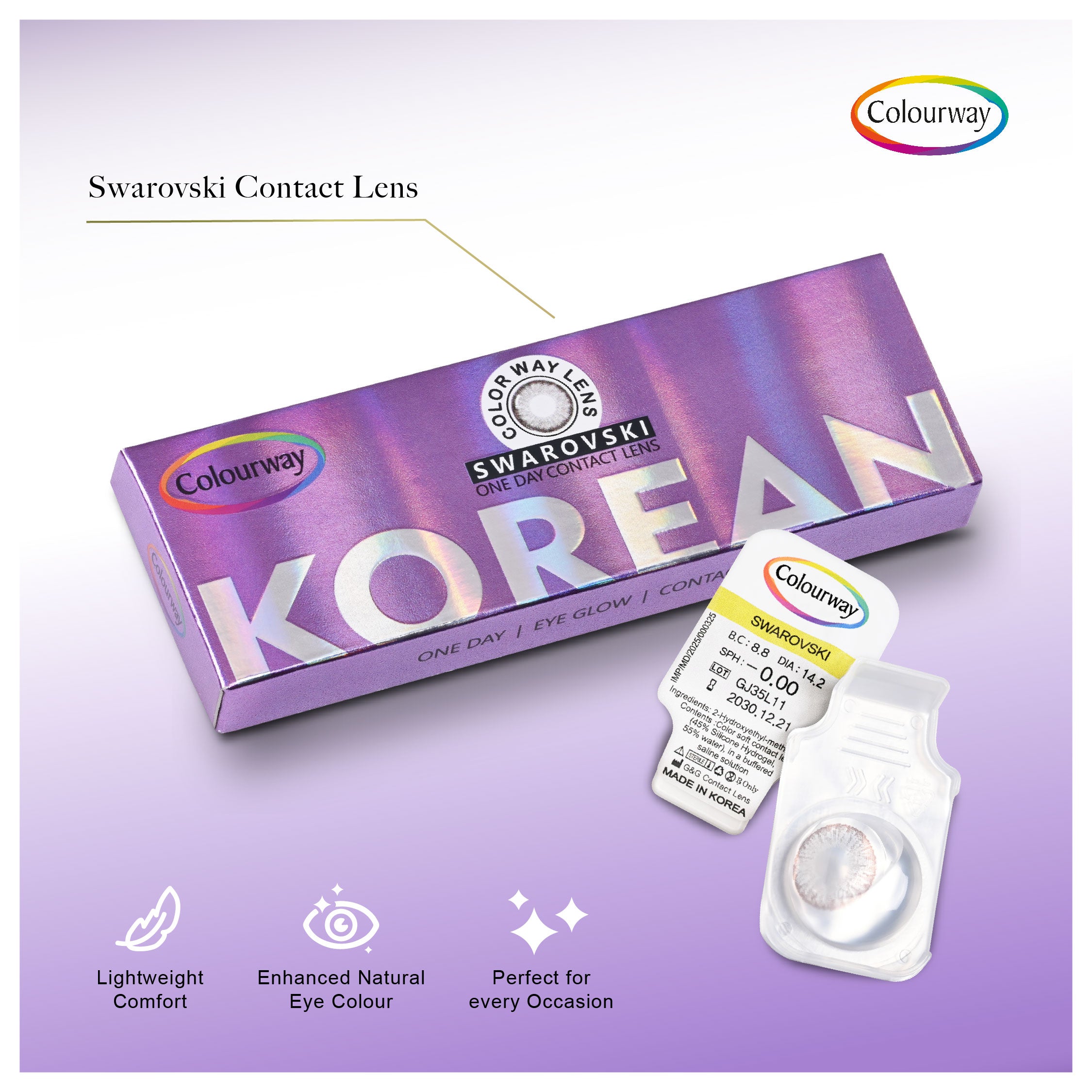 Swarovski Korean One Day Contact Lens (Daily Wear)
