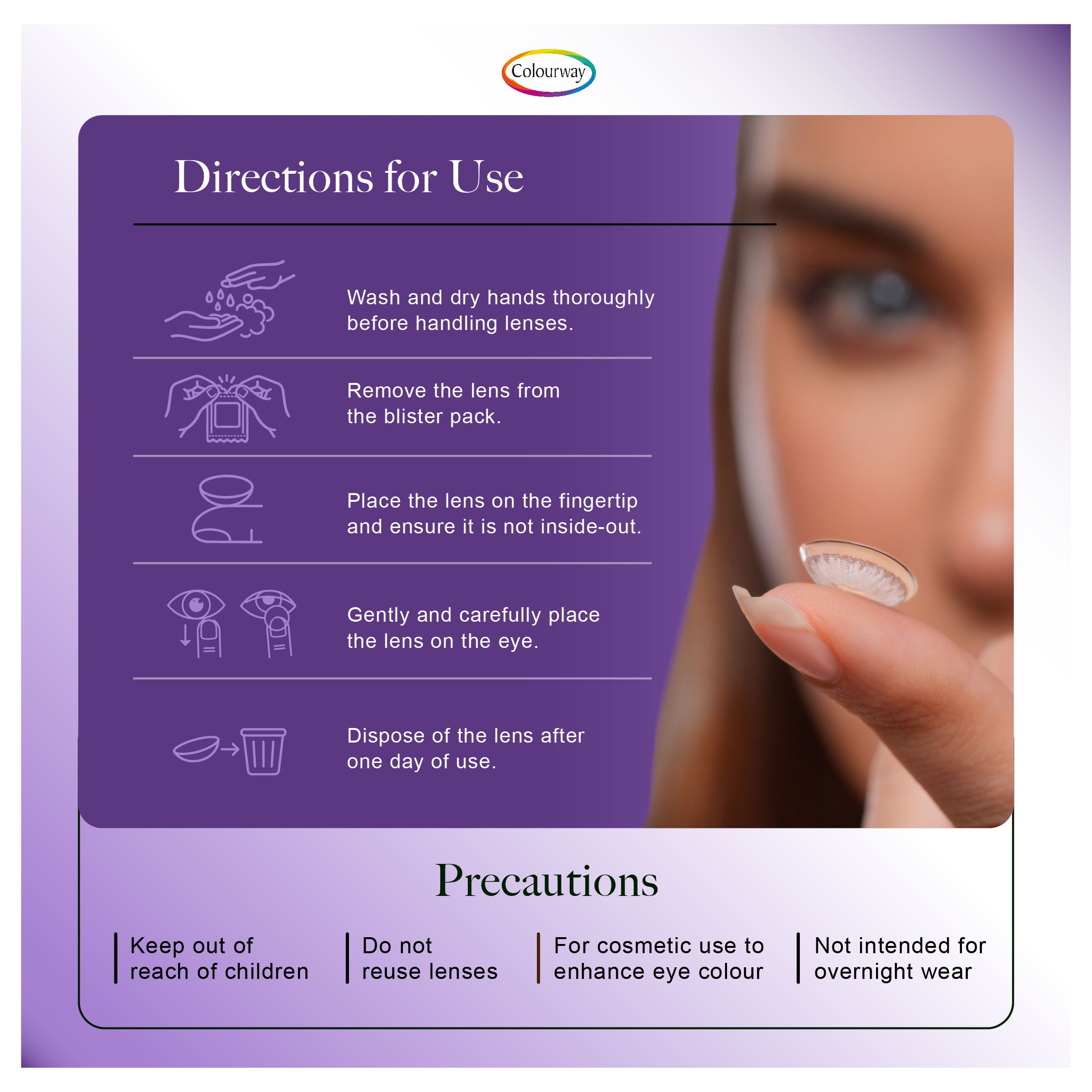 Swarovski Korean One Day Contact Lens (Daily Wear)